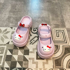 Platform hole shoes   HA1726