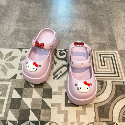 Platform hole shoes   HA1726