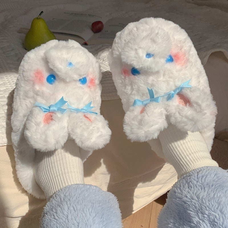 Girl Heart Rabbit Cotton Slippers  HA1346