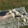 3D Camellia Socks   HA1585