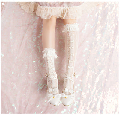 Lolita bow socks  HA1536
