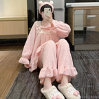 Coral fleece thick home clothes   HA1515