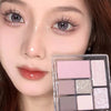 Transparent seven-color eyeshadow palette   HA1283