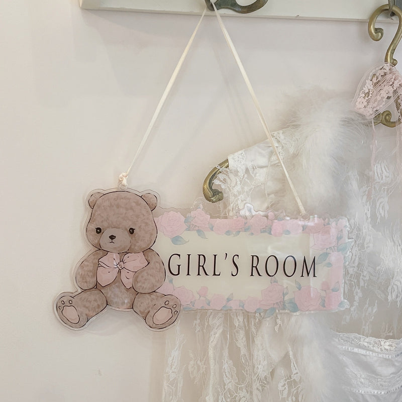 Girls' Room Decoration Listings   HA1378
