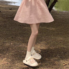 Sweet Pearl Bow Beach Slippers    HA0837