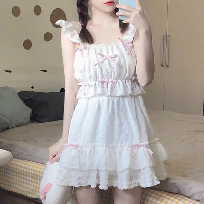 Sweet Bow Suspender Set HA0536