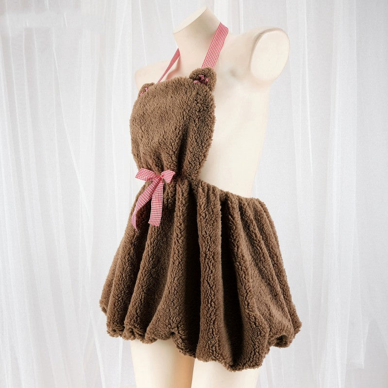 Plush bear dress HA1739