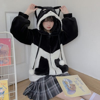 Animal plush sweatshirt   HA1516