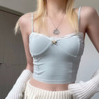 Dream lace light blue suspenders   HA1685