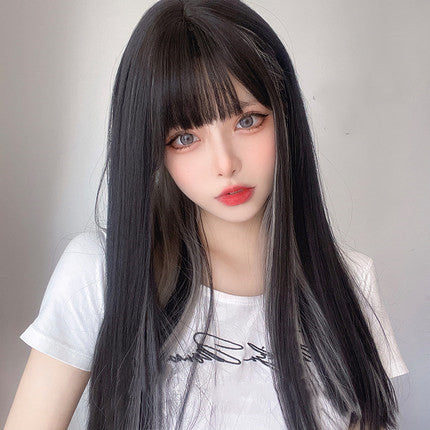 Sweet long straight hair HA0232