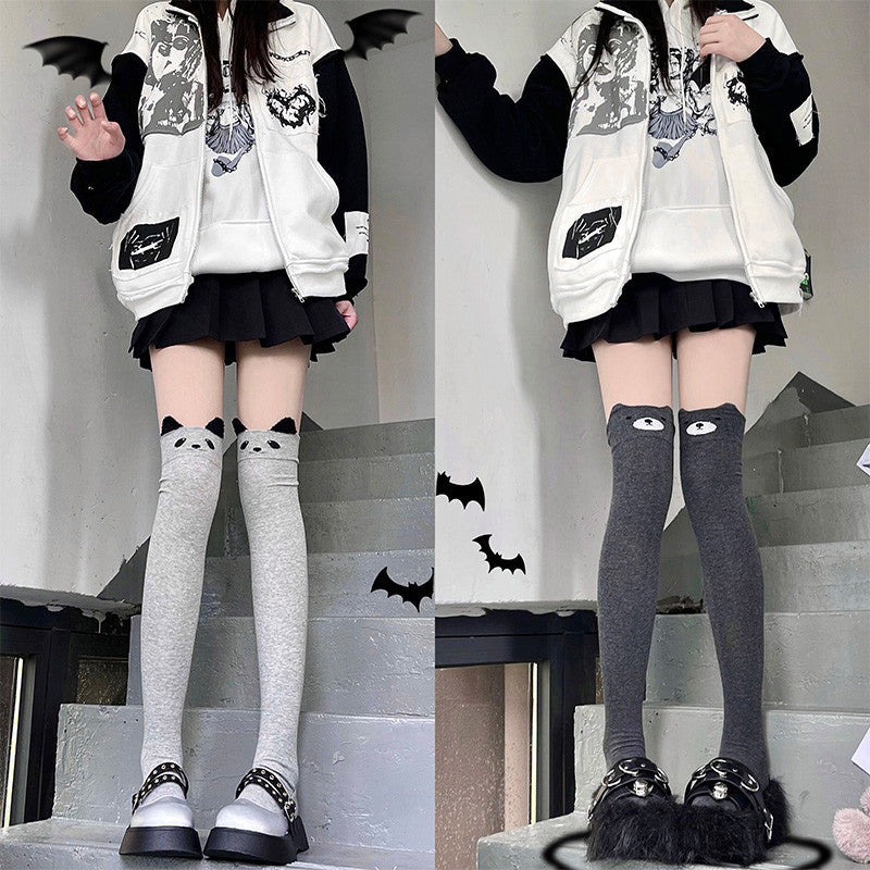 Two-dimensional Japanese cute cat stockings  HA1124