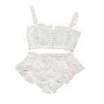 Palace Rose Cotton Underwear Bra Set    HA0650