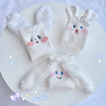 Cute Rabbit Ear Fleece Socks HA1495