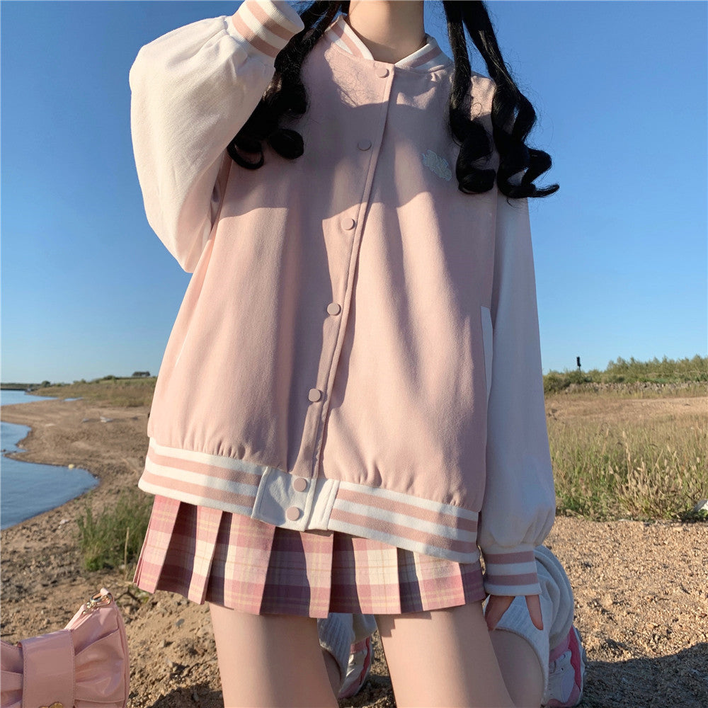 Pink baseball uniform   HA1213