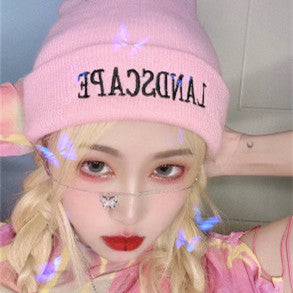 Cute earth cool sweet wool hat    HA0732