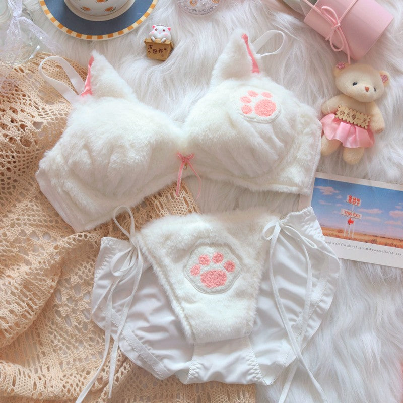 Cute cat plush underwear   HA1292