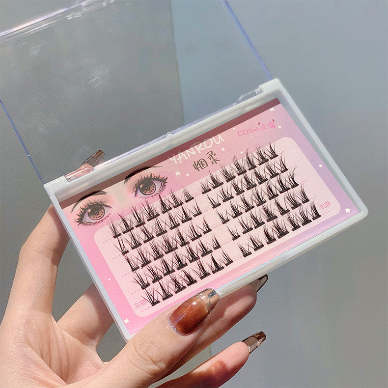 Segmented false eyelashes HA0029