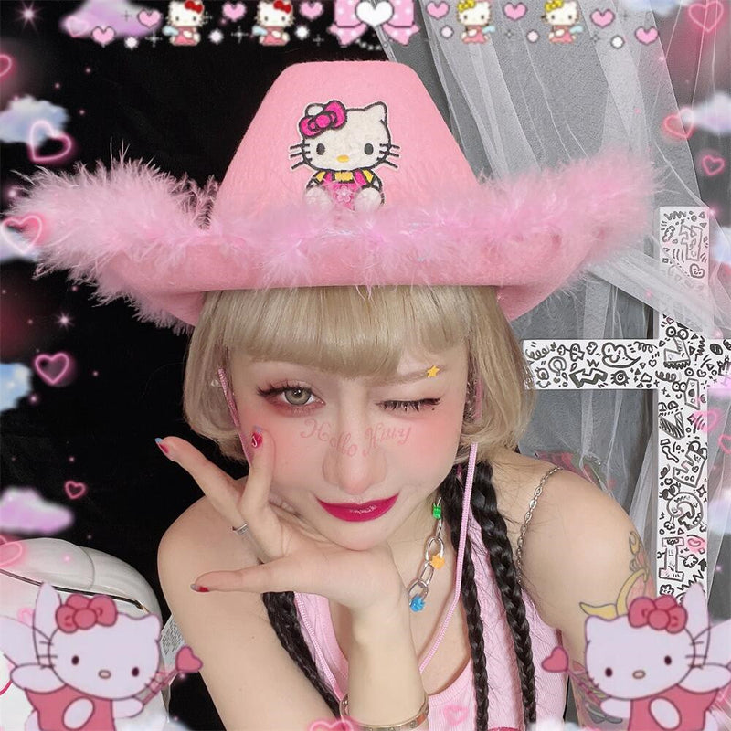 Pink Hello Kitty Hat HA0579