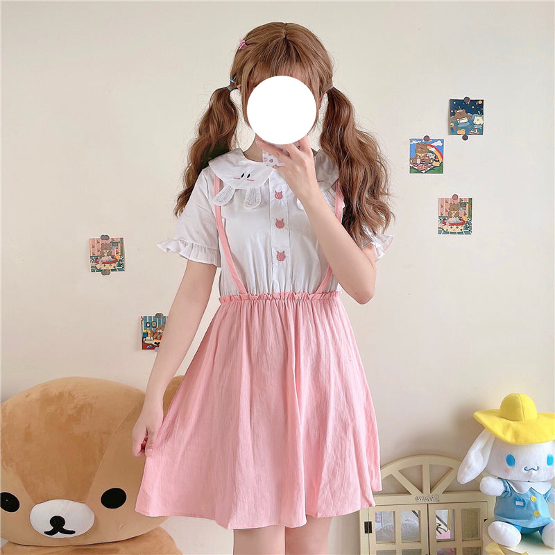 Sweet light lo short sleeve dress   HA0596