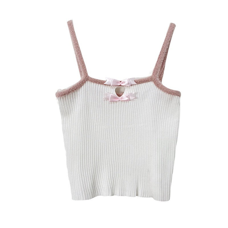 Gentle Bow Embellished Camisole   HA1699