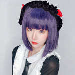 Purple cos wig HA0980