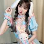 Cute Bowknot Babes Costume HA1623