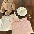 Strawberry Embroidered Camisole   HA0426