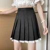 Lace pleated skirt HA0966