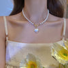 Love Pearl Necklace HA0989