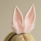Multicolor Plush Simulation Rabbit Ears  HA0706