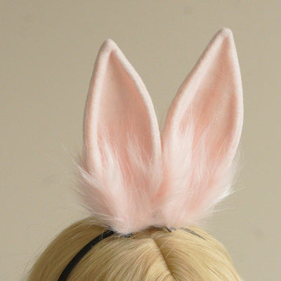 Multicolor Plush Simulation Rabbit Ears  HA0706