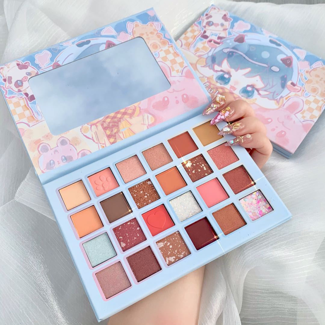 24 Colors Earth Eyeshadow Palette  HA0663