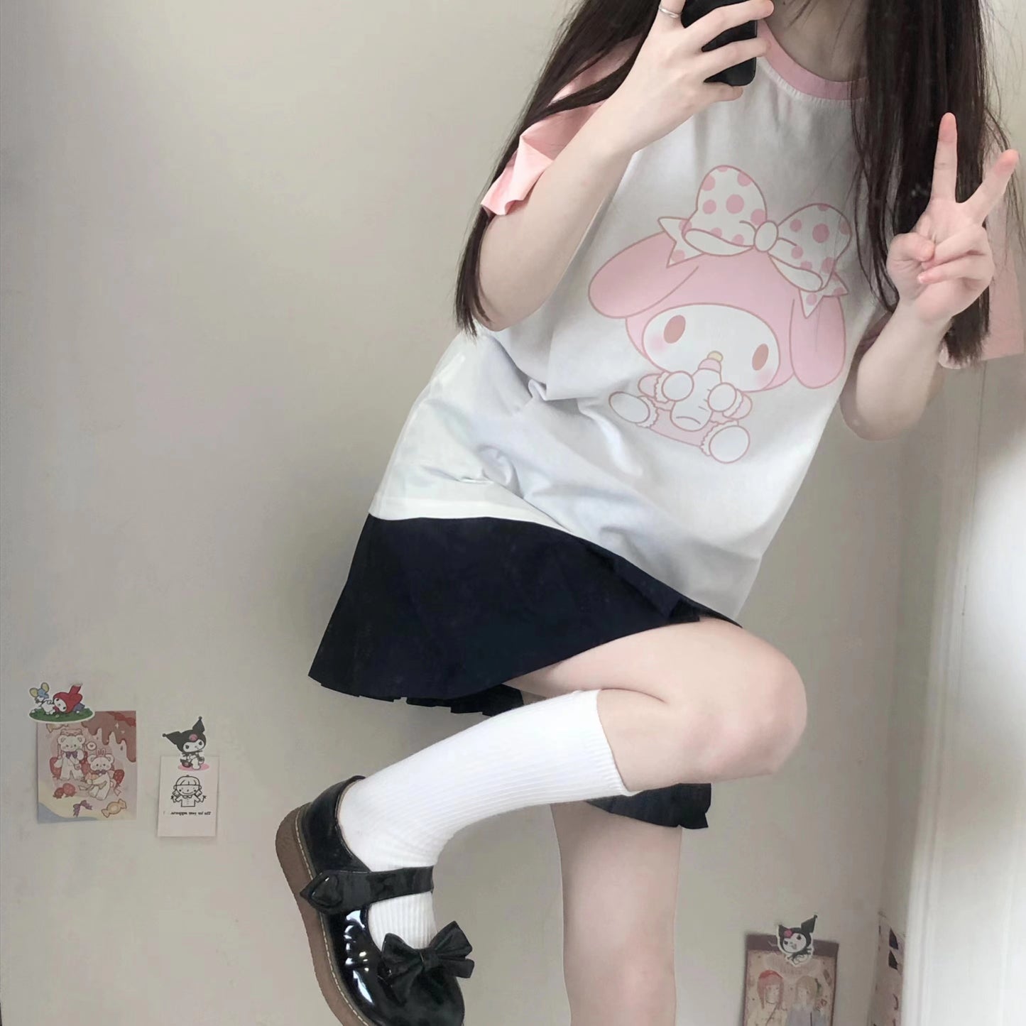 Cute Anime Cotton T-Shirt   HA0484