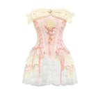 Corset lace suit HA0983
