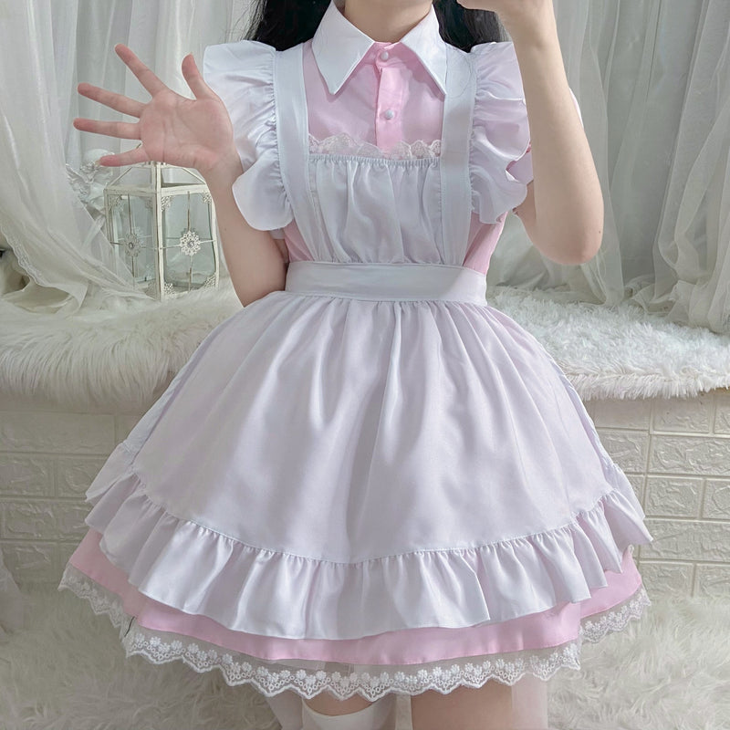 Cute maid dress set HA1439 – hanaesbusiness