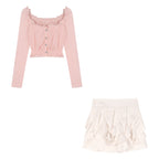 Sweet Spice Long Sleeve Knit Cardigan  HA1206