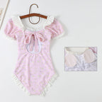 Cute and sweet girl one-piece swimsuit  HA1127