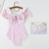 Cute and sweet girl one-piece swimsuit  HA1127