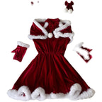 Plush velvet dress   HA1305