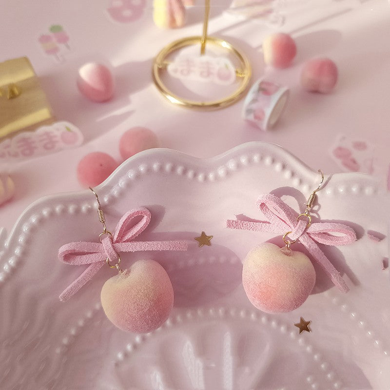 Peach Earrings   HA1286