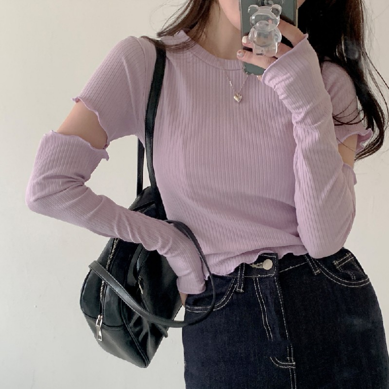 Sweet Cream Sleeve T-Shirt  HA1635