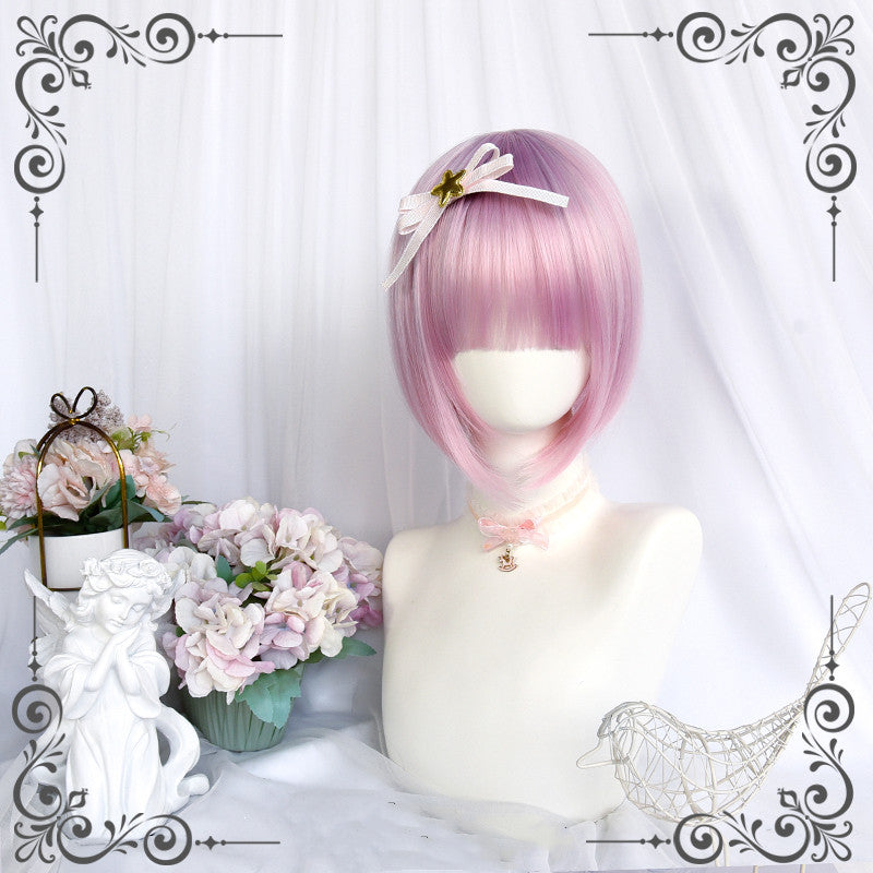 Pink Detachable Ponytail Wig   HA0429