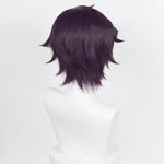 Shoto purple black cos wig   HA0784