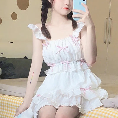Sweet Bow Suspender Set HA0536