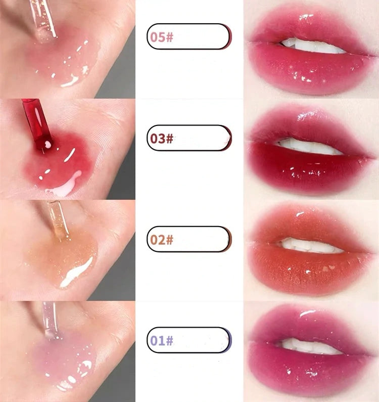 WATER GLOSSY GLASS LIP GLAZE HA0008