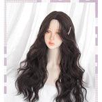 Natural long curly hair with big waves  HA0074
