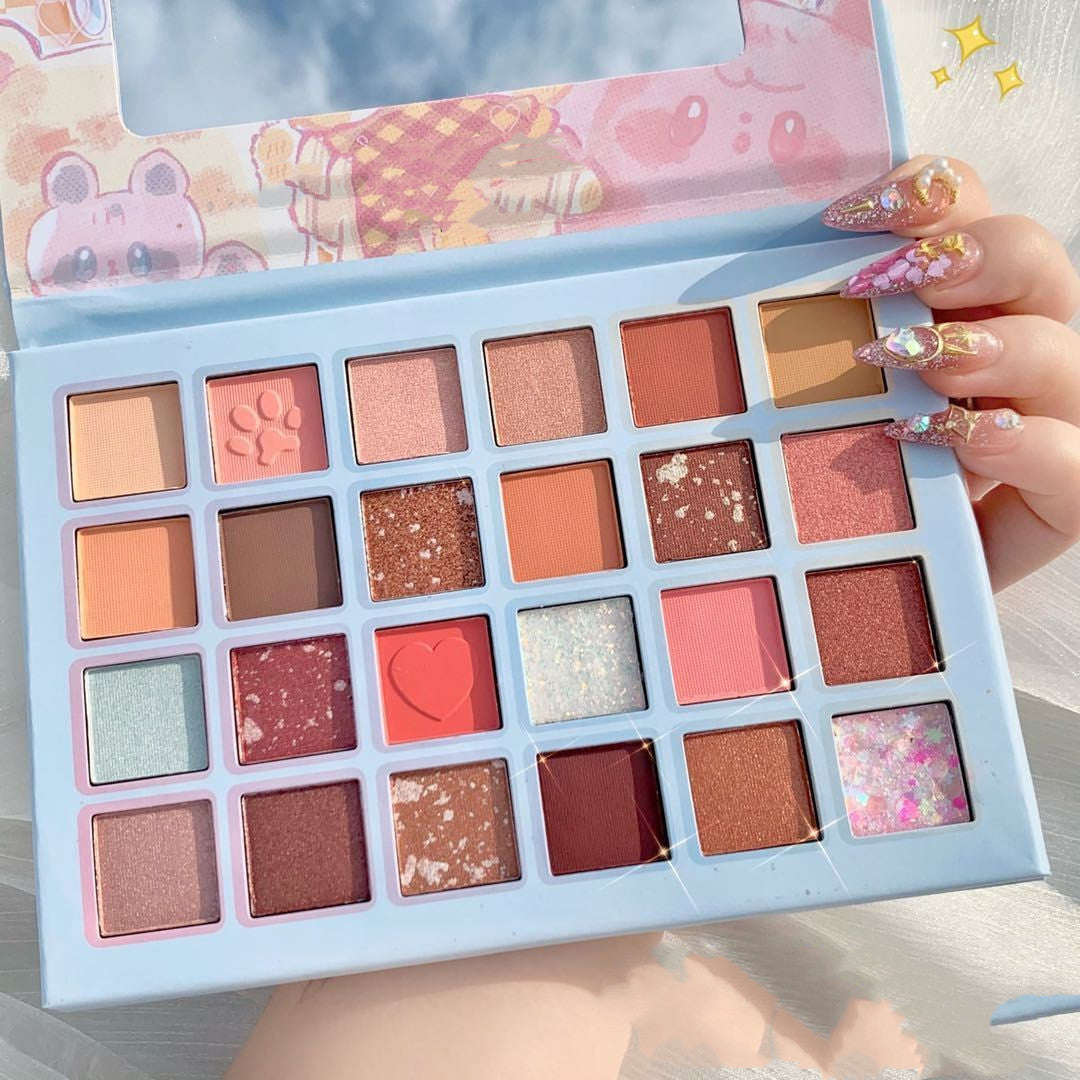 24 Colors Earth Eyeshadow Palette  HA0663