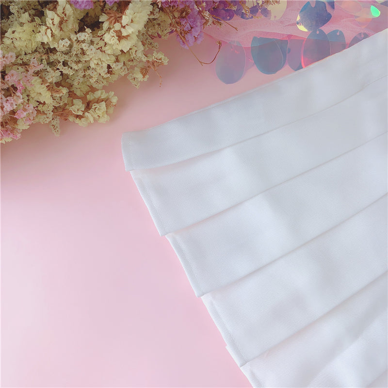 Strawberry thorn rust A-line skirt  HA0487