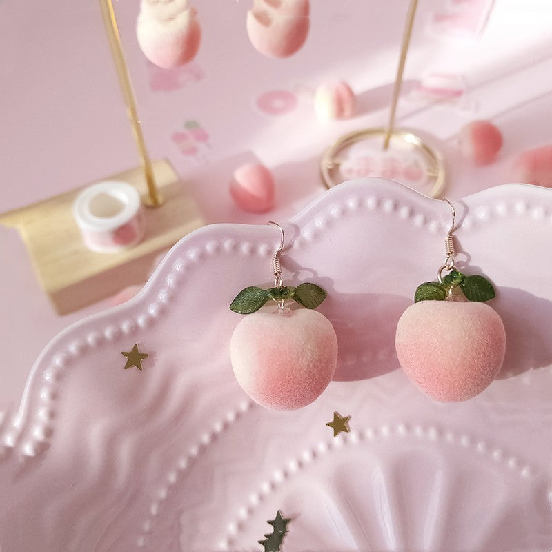 Peach Earrings   HA1286