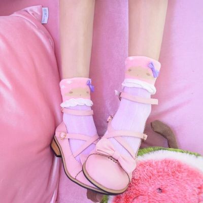 Cartoon lolita socks  HA0497